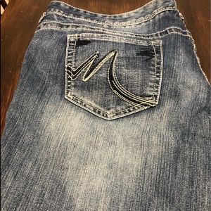 Plus size Jeans. Petite short size 22